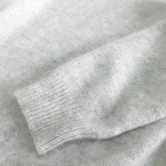 【美品】 ユナイテッドアローズ ゆるふわアンゴラニットワンピース ふわふわグレーの画像