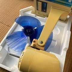 扇風機古い動作確認済みの画像