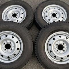 プロボックスに！中古スタッドレスセット！165R13 6PR！ブ...