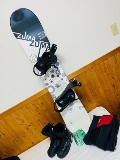 スノーボード/板/ブーツ/ビンディング　セット
