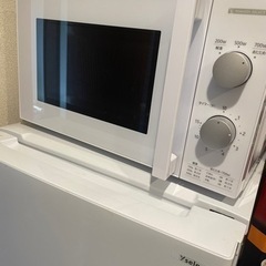 【美品】電子レンジ　ヤマダセレクト　YMW-M17JW5(50Hz)の画像