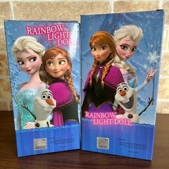 【未開封】アナと雪の女王 レインボーライトドール