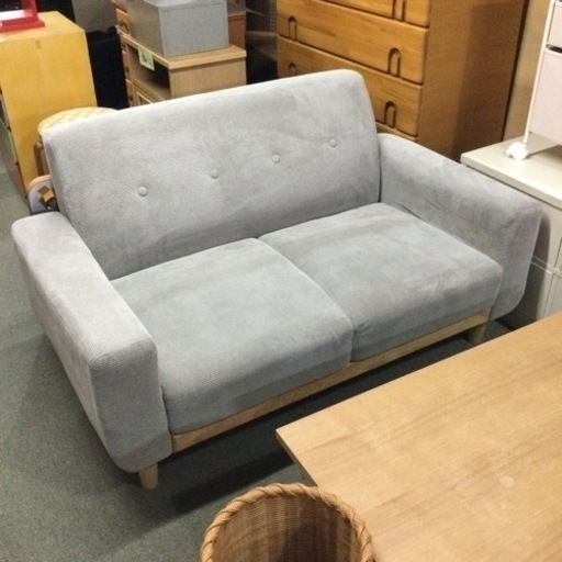 コーデュロイっぽいソファー【F00402】