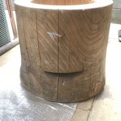 【取引中】臼と杵セットの画像