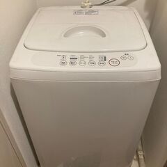 無印良品：洗濯機M-W42C　東芝製※なるべく早く引き取りに来られる方優先での画像