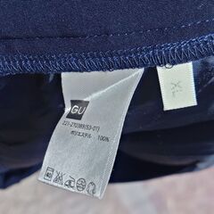 GU　ガウチョ　紺　XLの画像
