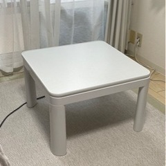 【美品】こたつセット(掛け布団付き) 60×60cm 購入から1ヶ月以内の画像