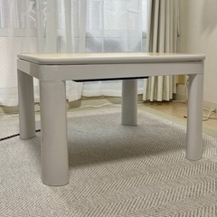 【美品】こたつセット(掛け布団付き) 60×60cm 購入から1ヶ月以内の画像