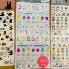 シール7点セット　スケジュール帳用シールなど種類豊富の画像