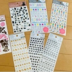 シール7点セット　スケジュール帳用シールなど種類豊富