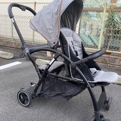 カトージ　二人乗り　ベビーカー
