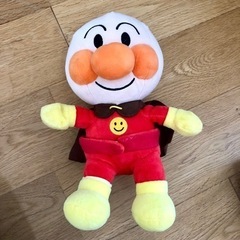 アンパンマンのぬいぐるみ3点