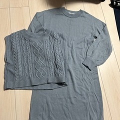 グローバルワーク160ニットワンピの画像