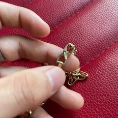 NINA RICCI ニナリッチ チェーン ネックレス アクセサリー ゴールドの画像