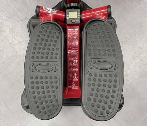 美品 ナイスデイ NH-1R ND-1R 健康ステッパー 専用ハンドル ☆美品☆ 健康ステッパー ナイスデイ 専用ハンドル マット付 レッド NH
