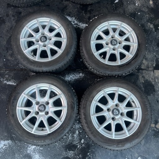 155/65r13 ブリジストン VRX2 アルミホイール付き！！