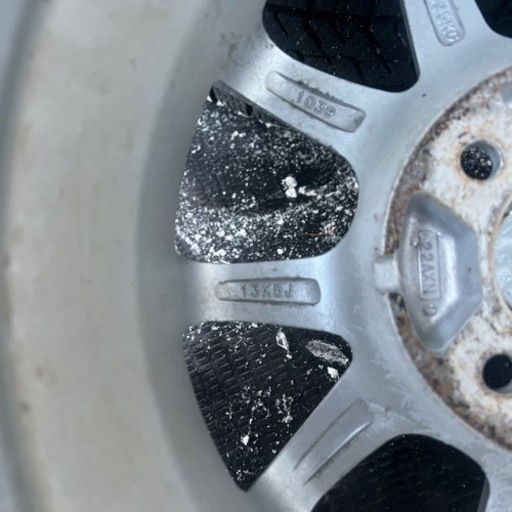 155/65r13 ブリジストン VRX2 アルミホイール付き！！
