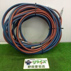 メーカー・型番不明 ガス溶接用ツインガスホース　約25m【野田愛...