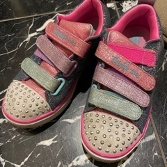 【あげます】女児靴18-19cm 4足セットの画像