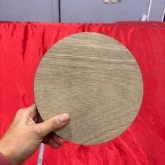 ラワン　木製板 直径10cm～30cm　サイズ自由 丸型　10枚　板　木材　ベニヤ板　丸の画像