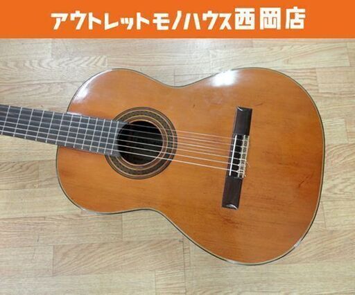 お値下げ中！ 阿部ガット 特二号65 手工品 製作者 穂川明 1972年製 ガットギター 阿部保夫 セミハードケース付き 全音 ZEN-ON 西岡店