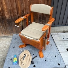 ★未使用品★ パナソニック 家具調トイレ 座楽アウポット★簡易ト...
