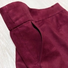 プロポーションボディドレッシング 秋冬スカート ボルドー タイトスカート 赤の画像