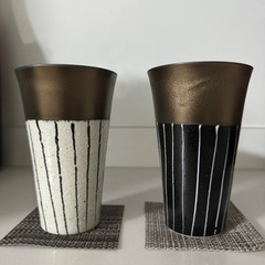 新品未使用 ペアビアグラス