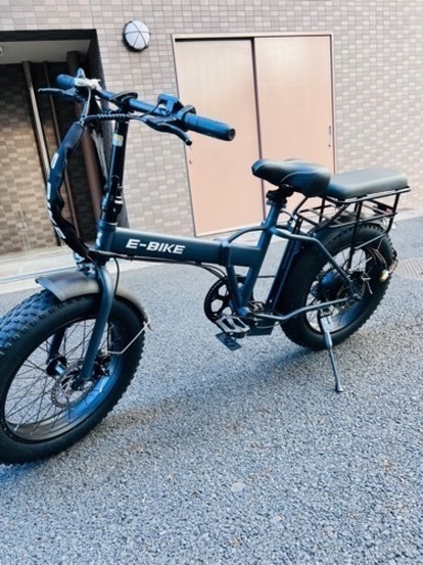 極美品フル電動アシスト自転車ひねちゃモペット爆速ひねったら走る