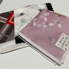 宇野千代他⭐︎ハンカチセット