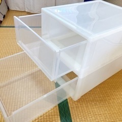 【無料】収納ケース2段の画像