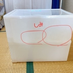 【無料】収納ケース2段の画像