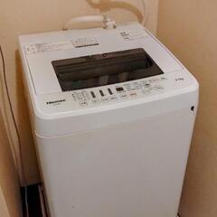 【12/23以降引き取り希望】洗濯機(4.5kg)無料でお譲りします