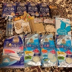 うさぎさんのトイレの砂やその他うさぎのグッツ未使用 取引中の画像