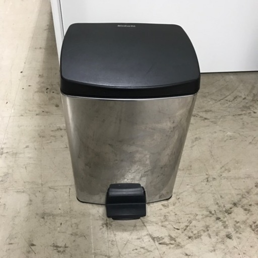 k2312-687 brabantia ペダル式ダストボックス キズ汚れ有り