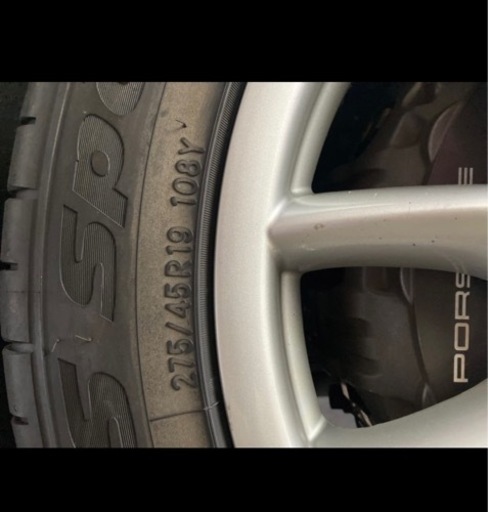 アルミホイール タイヤ 4本セット　PCD 130 19インチ　275/45/R19 958カイエン