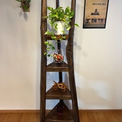 アジアン家具　棚　シェルフ　ビンテージ