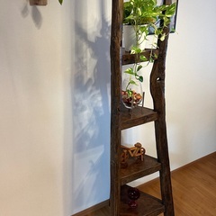 アジアン家具　棚　シェルフ　ビンテージの画像