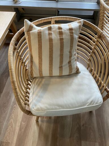 IKEA BUSKBO ブスクボー クッション付き椅子