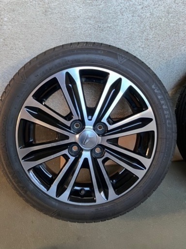 タント　アルミ　ホイール　15インチ　夏タイヤ