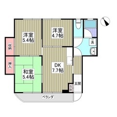 ✅敷礼0！フリーレント1ヶ月！✅　⭐️ 螢田駅『3DK』⭐️ 初...
