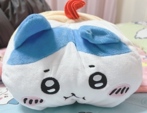 ちいかわ ハチワレ 簀巻き ぬいぐるみ プライズ品 (pm) 京王