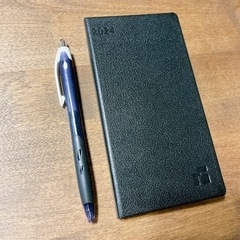 新品未使用 上質レザー調 2024年 手帳