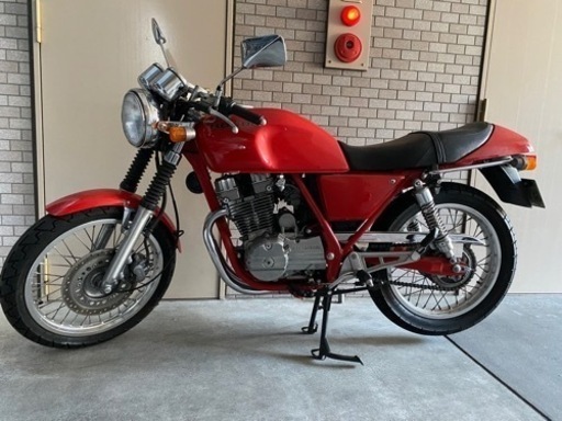 ホンダ　GB250 モンツァレッド　1万キロ　ペイトンマフラー