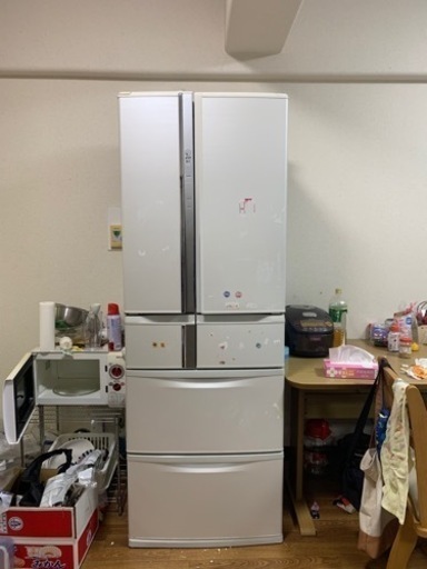 三菱ノンフロン冷蔵庫 MR-R47W-S 形
