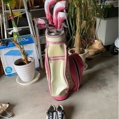 レディース ゴルフクラブ8本セット ＆シューズ
