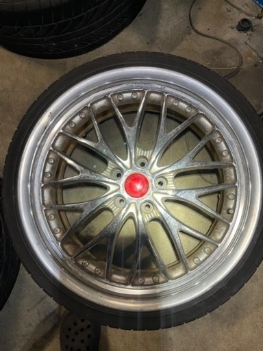 20インチ 8.5j 9.5j 深リム　ベルサリオ