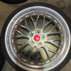 20インチ 8.5j 9.5j 深リム　ベルサリオの画像