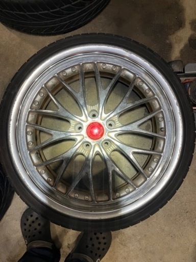 20インチ 8.5j 9.5j 深リム　ベルサリオ