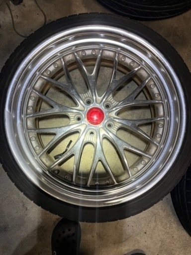 20インチ 8.5j 9.5j 深リム　ベルサリオ